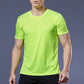 Mens Jogging T-Shirts Quick Dry Compression Sport T-Shirt Fitness Gym Running Shirts Soccer Shirts Men's Jersey Sportswear - Clothesfassion.store