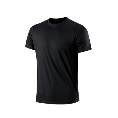 Mens Jogging T-Shirts Quick Dry Compression Sport T-Shirt Fitness Gym Running Shirts Soccer Shirts Men's Jersey Sportswear - Clothesfassion.store