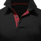 Men's Solid Color Short Sleeve T-Shirt Collar Polo Comfortable Breathable Fashion Basic Fit for Spring/Summer - Clothesfassion.store