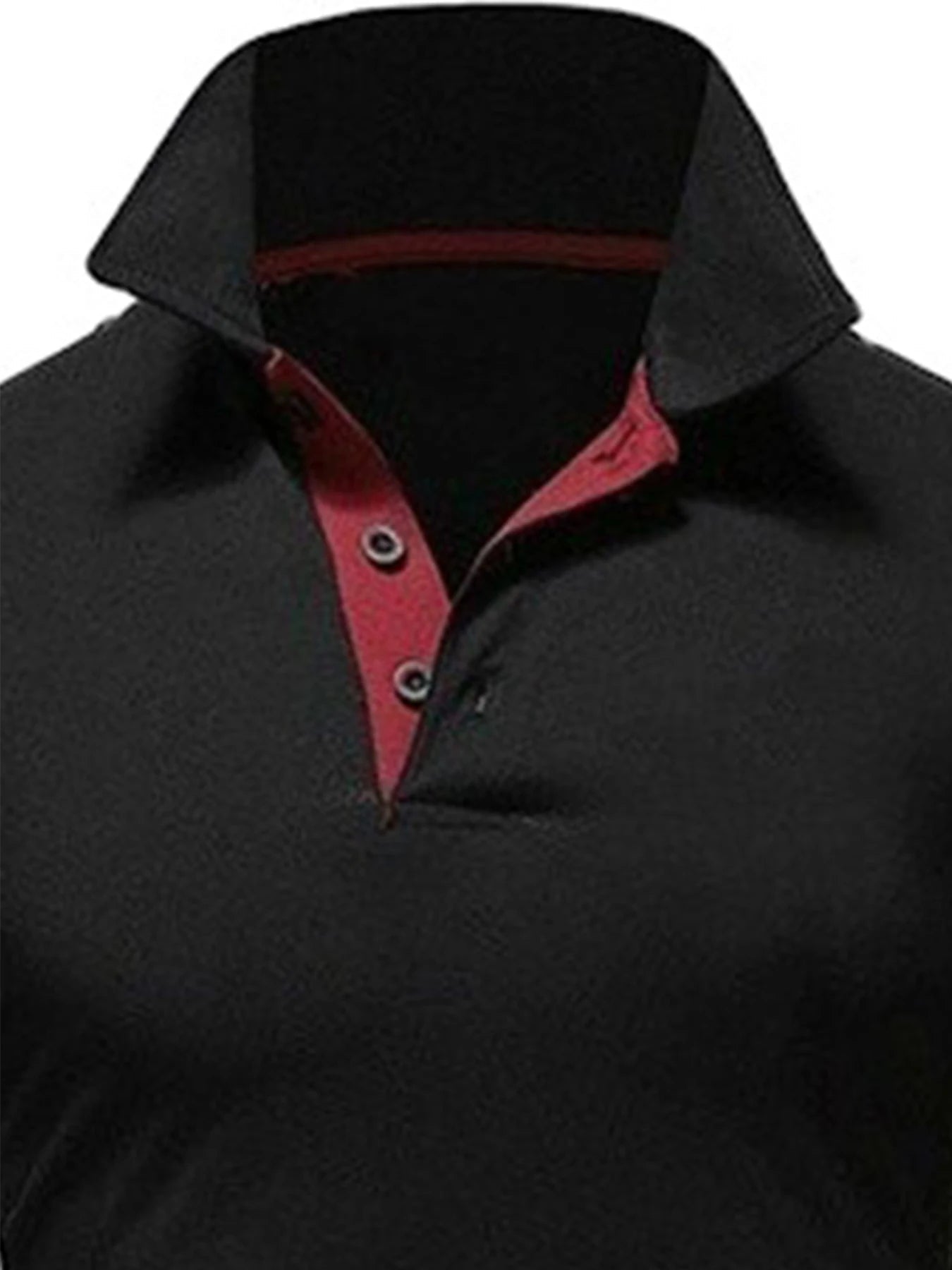 Men's Solid Color Short Sleeve T-Shirt Collar Polo Comfortable Breathable Fashion Basic Fit for Spring/Summer - Clothesfassion.store