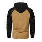 Men's Spring Autumn Sweatshirt Sweatshirt Sweatshirt Zipper Multi - Pocket Pullover Raglan Sleeve Sports Casual Fleece Sweatshirt - Clothesfassion.store