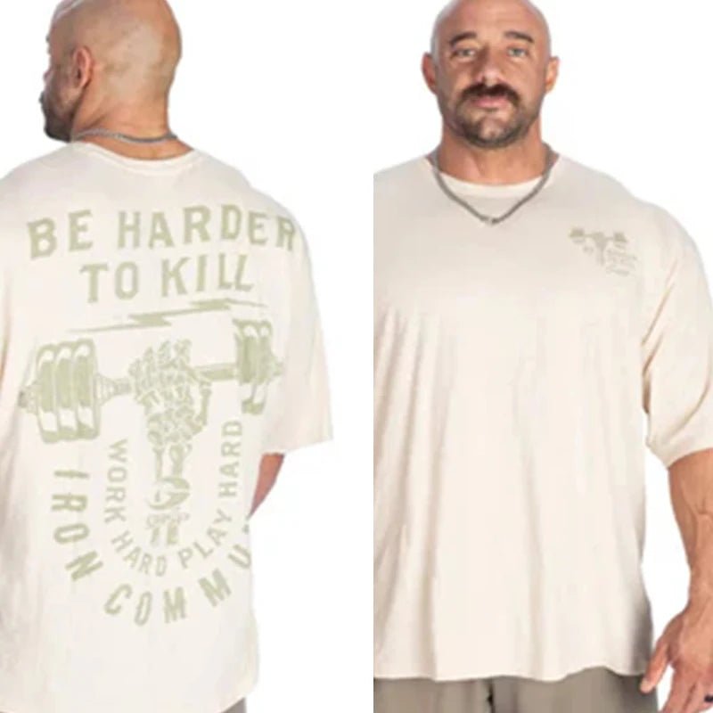 Mens T Shirt Gym Clothing Men Cool Tee Male T-shirt Women's T-shirts Tops and Tees Clothes Essentials Man Short Sleeve Men's New - Clothesfassion.store