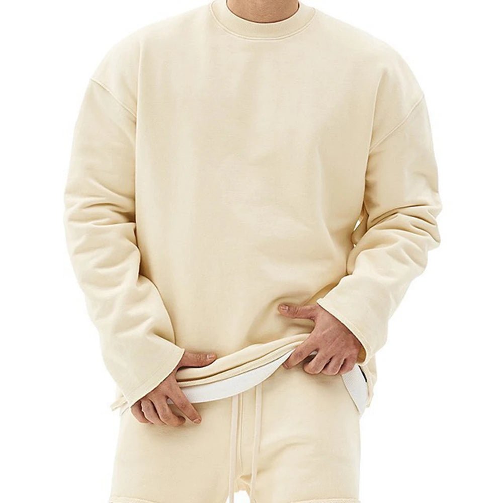 Mens Training Sports Suits Gym Fitness Kits Sportswear Hoodie Pullover Hooded Shorts Jogging Sets Cotton Running Tracksuits - Clothesfassion.store