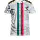 Mexican men's football jersey & Aztec round neck comfortable sports top & with Aztec and Mayan civilization prints & suitable fo - Clothesfassion.store