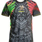 Mexican men's football jersey & Aztec round neck comfortable sports top & with Aztec and Mayan civilization prints & suitable fo - Clothesfassion.store