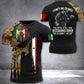 Mexico Flag Men's T-shirt Oversized Retired Military Graphic Casual Short Sleeve Tops Tees Mexican Outdoor Street Men's Clothing - Clothesfassion.store