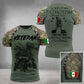 Mexico Flag Men's T-shirt Oversized Retired Military Graphic Casual Short Sleeve Tops Tees Mexican Outdoor Street Men's Clothing - Clothesfassion.store
