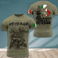 Mexico Flag Men's T-shirt Oversized Retired Military Graphic Casual Short Sleeve Tops Tees Mexican Outdoor Street Men's Clothing - Clothesfassion.store