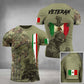 Mexico Flag Men's T-shirt Oversized Retired Military Graphic Casual Short Sleeve Tops Tees Mexican Outdoor Street Men's Clothing - Clothesfassion.store