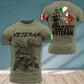 Mexico Flag Men's T-shirt Oversized Retired Military Graphic Casual Short Sleeve Tops Tees Mexican Outdoor Street Men's Clothing - Clothesfassion.store