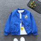 New Autumn Baby Boys Girls Jacket Fashion Cartoon Donald Duck Print Outerwear for Kids Clothes Spring Children Windbreaker Coats - Clothesfassion.store