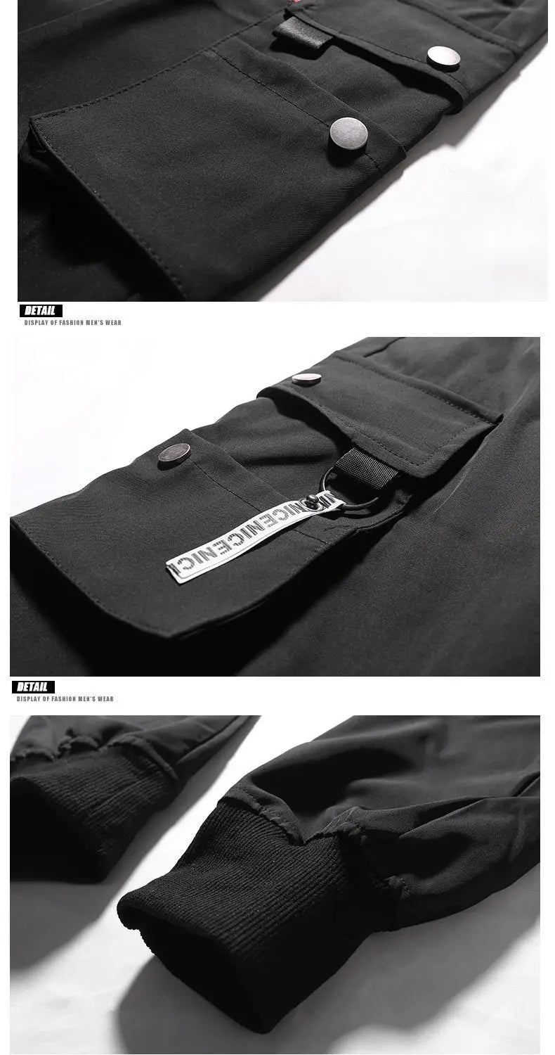 New Men Cargo Tactical Pants Work Combat Multi - pockets Casual Training Trousers Overalls Clothing Joggers Hiking Mens Cargo Pant - Clothesfassion.store