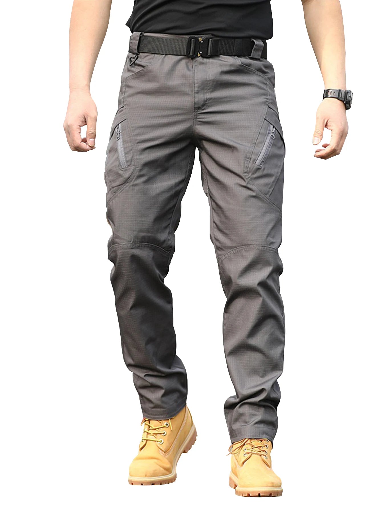New Nen's Tactical Pants , Multi - pocket Design, Scratch - resistant, Breathable and Comfortable, Outdoor Commuting Lightweight - Clothesfassion.store