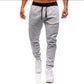 New Plus Size Men's Sweatpants 2XL 3XL Sportswear Elastic Waist Casual Baggy Pants Black Grey Cotton Joggers Male Loose Trousers - Clothesfassion.store