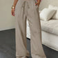 New straight leg floor length pants with European and American temperament - Clothesfassion.store