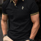New Summer Men's Short - sleeved Fashion T-shirt Slim Polyester Polo Shirt Men's Business Casual Lapel Golf Short - sleeved Clothing - Clothesfassion.store