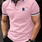 New Summer Men's Short - sleeved Fashion T-shirt Slim Polyester Polo Shirt Men's Business Casual Lapel Golf Short - sleeved Clothing - Clothesfassion.store