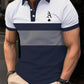 New Summer Men's Short - sleeved Fashion T-shirt Slim Polyester Polo Shirt Men's Business Casual Lapel Golf Short - sleeved Clothing - Clothesfassion.store