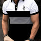 New Summer Men's Short - sleeved Fashion T-shirt Slim Polyester Polo Shirt Men's Business Casual Lapel Golf Short - sleeved Clothing - Clothesfassion.store