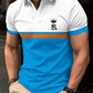 New Summer Men's Short - sleeved Fashion T-shirt Slim Polyester Polo Shirt Men's Business Casual Lapel Golf Short - sleeved Clothing - Clothesfassion.store