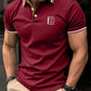 New Summer Men's Short - sleeved Fashion T-shirt Slim Polyester Polo Shirt Men's Business Casual Lapel Golf Short - sleeved Clothing - Clothesfassion.store