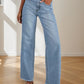 New Women's Jeans, Wide Leg Denim Pants, Suitable For All Seasons - Clothesfassion.store
