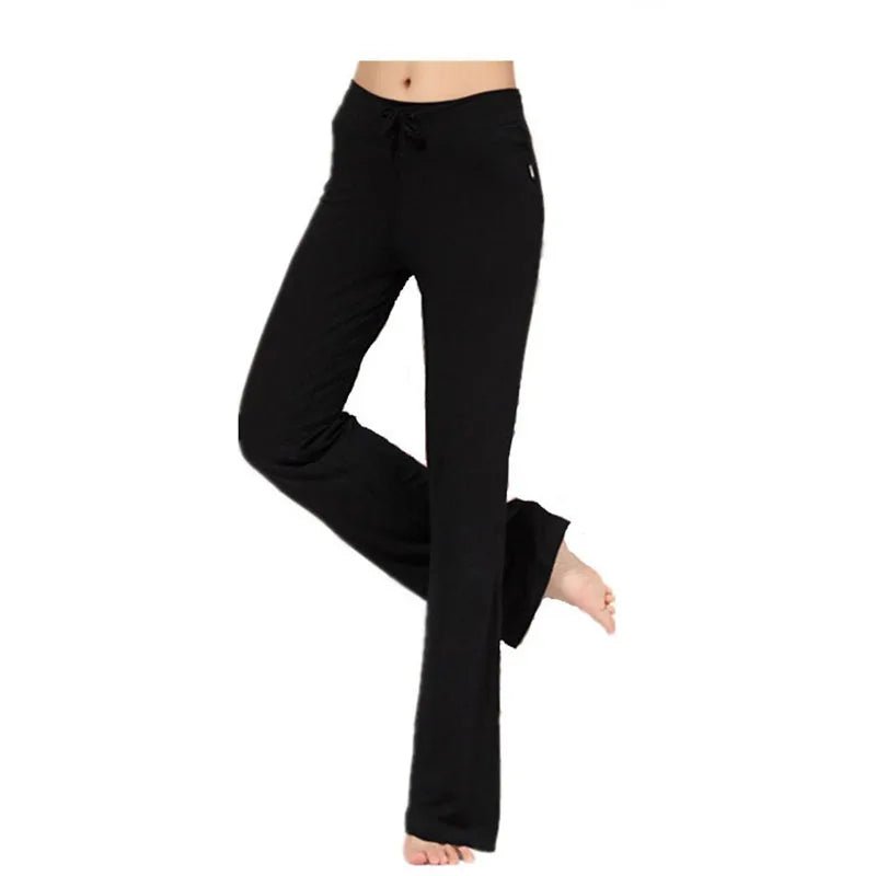 New Yoga Flare Leggings Women Fitness Push Up High Waiste Wide Leg Seamless Workout Pants Gym Elastic Tights Exercise Sport Pant - Clothesfassion.store