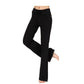New Yoga Flare Leggings Women Fitness Push Up High Waiste Wide Leg Seamless Workout Pants Gym Elastic Tights Exercise Sport Pant - Clothesfassion.store