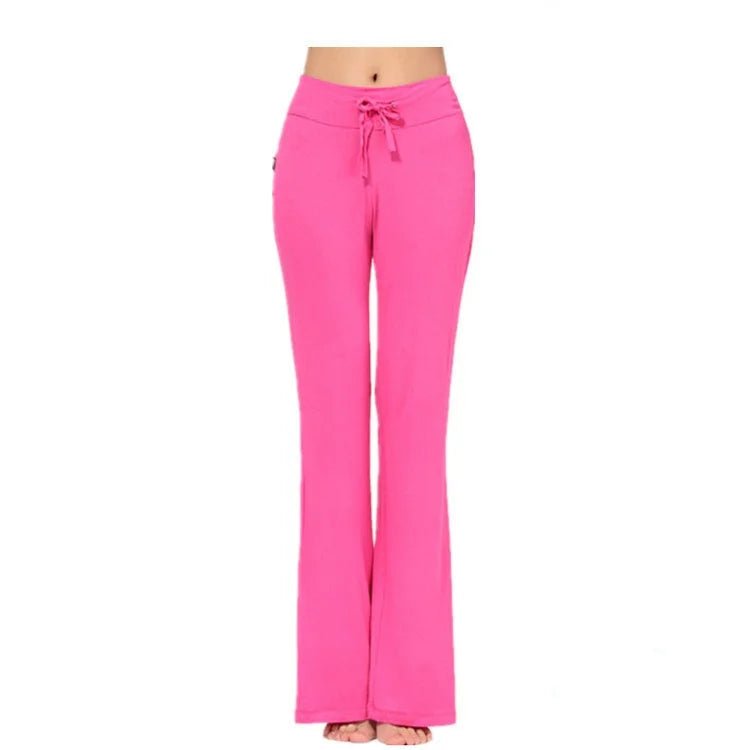 New Yoga Flare Leggings Women Fitness Push Up High Waiste Wide Leg Seamless Workout Pants Gym Elastic Tights Exercise Sport Pant - Clothesfassion.store