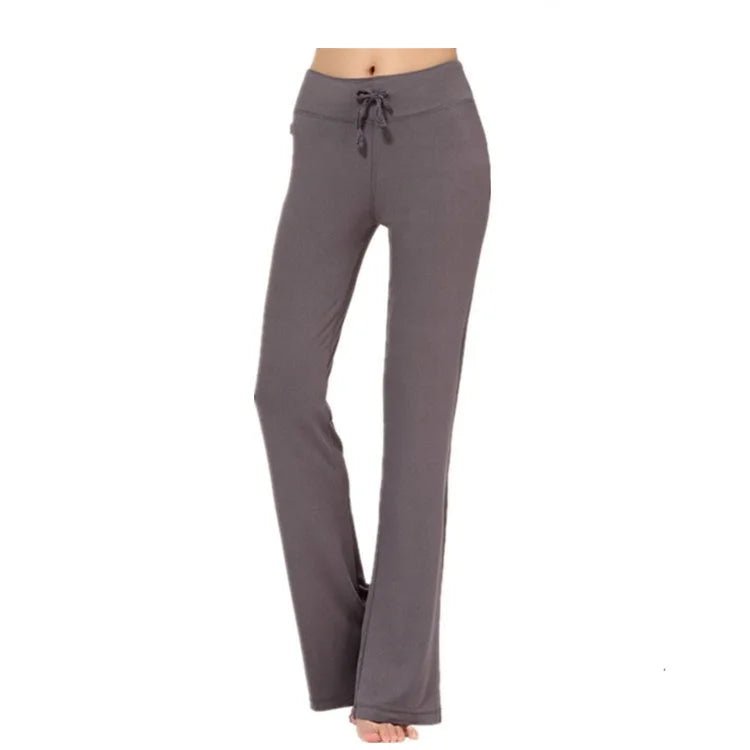 New Yoga Flare Leggings Women Fitness Push Up High Waiste Wide Leg Seamless Workout Pants Gym Elastic Tights Exercise Sport Pant - Clothesfassion.store