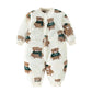 Newborn Baby Spring Winter Clothes Infant Jacket for Girls Jumpsuit for Boys Soft Flannel Bebe Romper Baby Clothes 0 - 18 Month - Clothesfassion.store