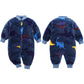 Newborn Baby Spring Winter Clothes Infant Jacket for Girls Jumpsuit for Boys Soft Flannel Bebe Romper Baby Clothes 0 - 18 Month - Clothesfassion.store