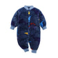 Newborn Baby Spring Winter Clothes Infant Jacket for Girls Jumpsuit for Boys Soft Flannel Bebe Romper Baby Clothes 0 - 18 Month - Clothesfassion.store