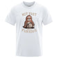 Not Fast Not Furious Kawaii Sloth Print Clothing Men Street Oversized T Shirts Breathable Cotton Streetwear Creativity T-Shirt - Clothesfassion.store