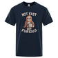 Not Fast Not Furious Kawaii Sloth Print Clothing Men Street Oversized T Shirts Breathable Cotton Streetwear Creativity T-Shirt - Clothesfassion.store