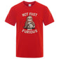 Not Fast Not Furious Kawaii Sloth Print Clothing Men Street Oversized T Shirts Breathable Cotton Streetwear Creativity T-Shirt - Clothesfassion.store