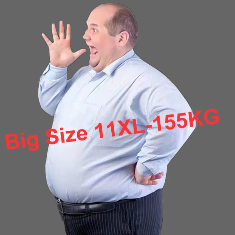 Plus Size Men Dress Shirt