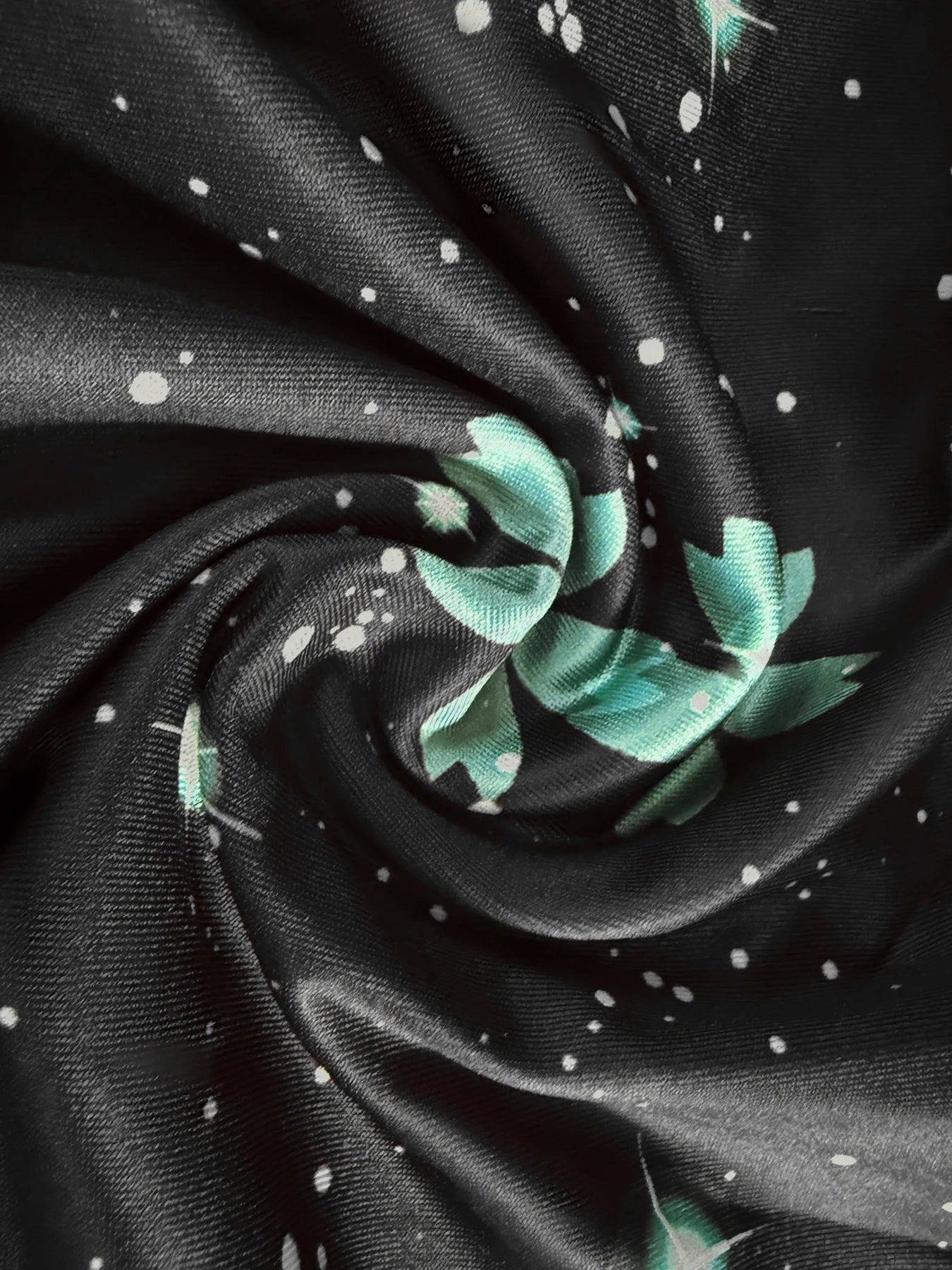 Plus Size Lady Suit Round Neck New Summer Casual Large Size Lucky Grass Print Short - Sleeved T-Shirt Pants Two - Piece Suit - Clothesfassion.store