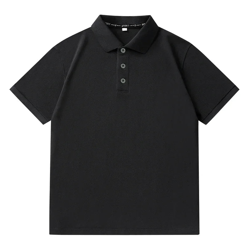 Plus Size Men Polo Shirts Autumn Winter Long Sleeve Polos 1XL - 7XL 110 - 175kg Loose Oversized Tops Big Size Men Clothing 남자 폴로 셔츠 - Clothesfassion.store