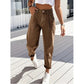 Plus Size Women's Fashion Stretch Tapered Pants Retro Washed Denim - Clothesfassion.store
