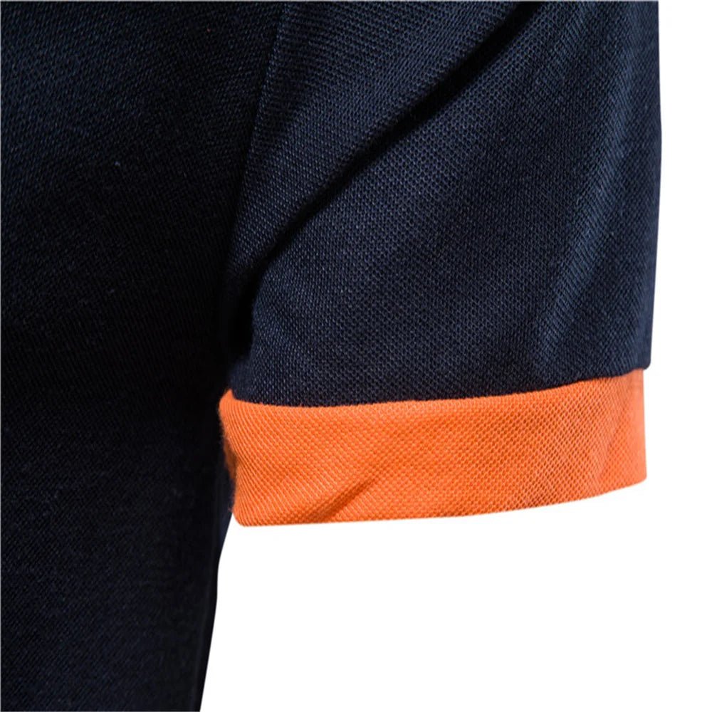 Polo Giraffe Shirt Men Quality Embroidery Summer Short Sleeve Polo Casual Business Social Mens Polos BR Size - Clothesfassion.store