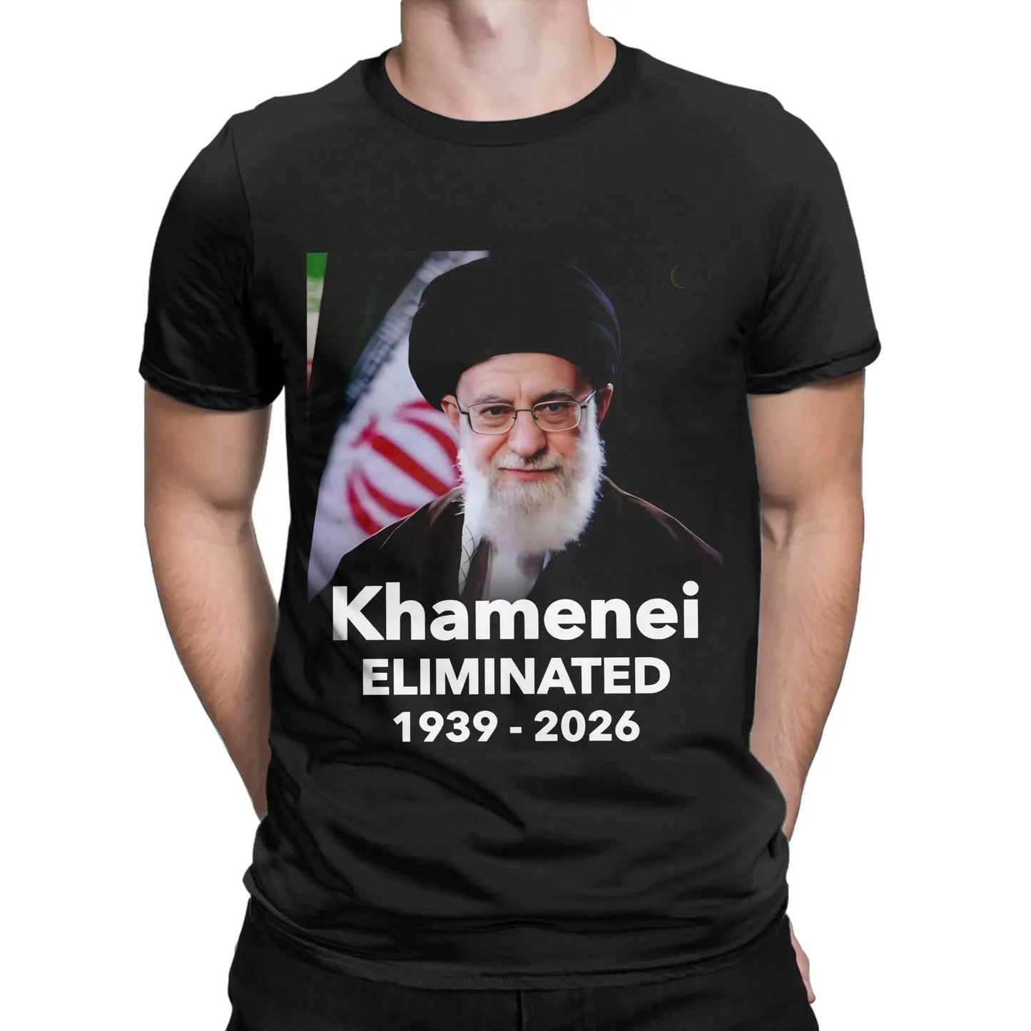 RIP Iran Ayatollah Ali Khamenei 1939 - 2026 Tee Shirt for Men Women Gift T Shirts 100% Cotton Clothing - Clothesfassion.store