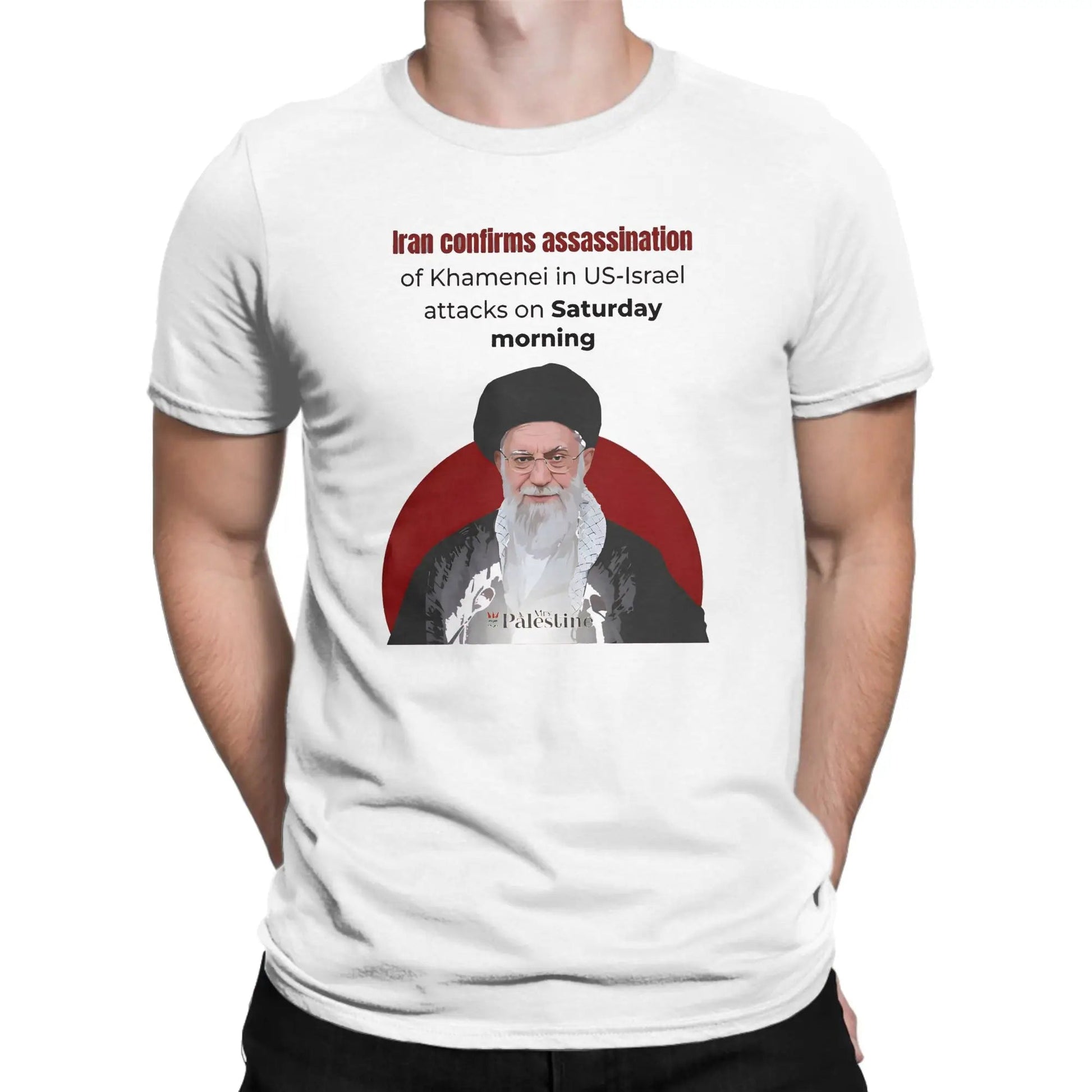 RIP Iran Ayatollah Ali Khamenei 1939 - 2026 Tee Shirt for Men Women Gift T Shirts 100% Cotton Clothing - Clothesfassion.store