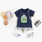 Sanlutoz Sport Baby Boys Clothes Sets Short Sleeve Shirts + Shorts Casual Infants Boys Outfits - Clothesfassion.store