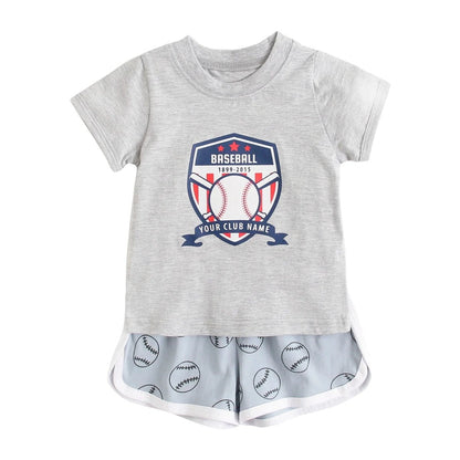 Sanlutoz Sport Baby Boys Clothes Sets Short Sleeve Shirts + Shorts Casual Infants Boys Outfits - Clothesfassion.store