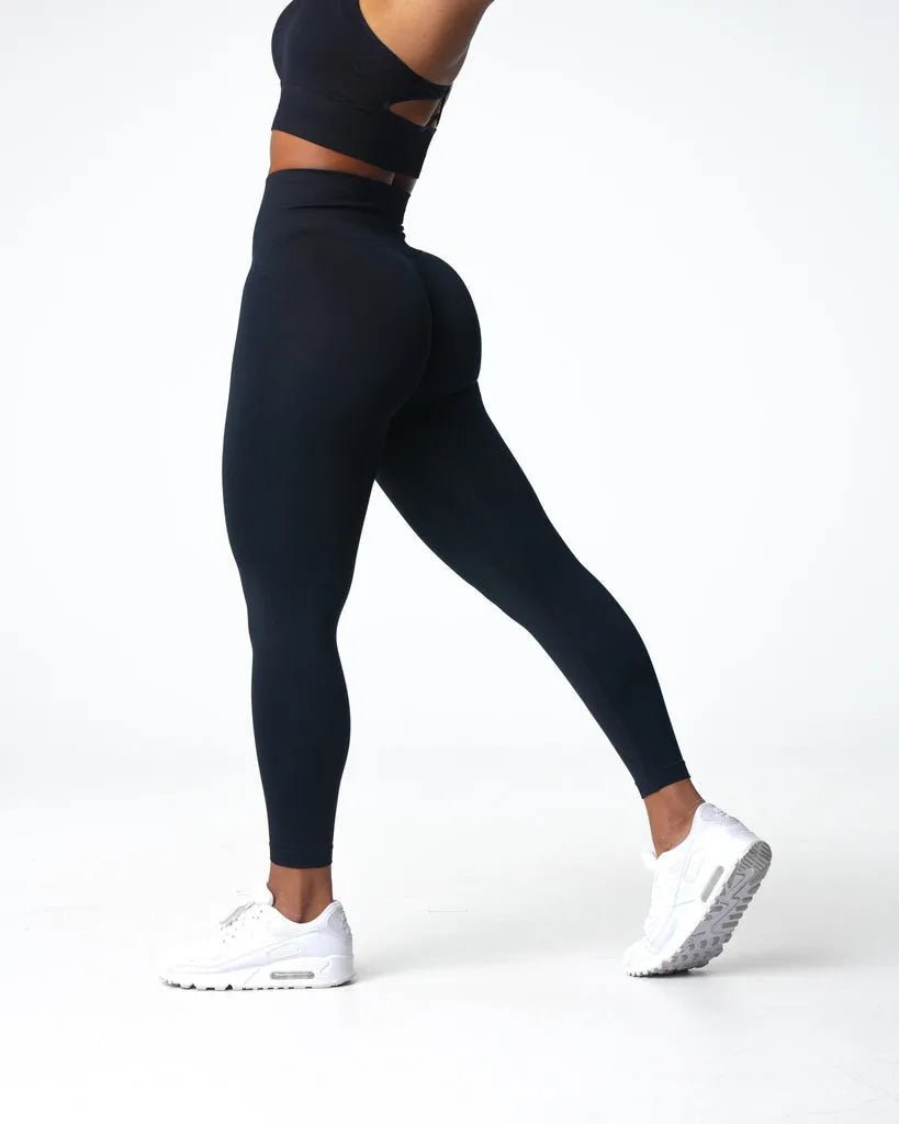 Seamless Yoga Pants Push Up Slim Pants Female Ym Jogging Quick Dry Solid Yoga Leggings High Waist Elastic Sport Leggings - Clothesfassion.store