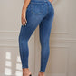 Sexy And Fashionable Women's Ripped Tight Jeans, With Raised Hips, High Waist And Slim Fit, Suitable For All Seasons, Easy To Match - Clothesfassion.store