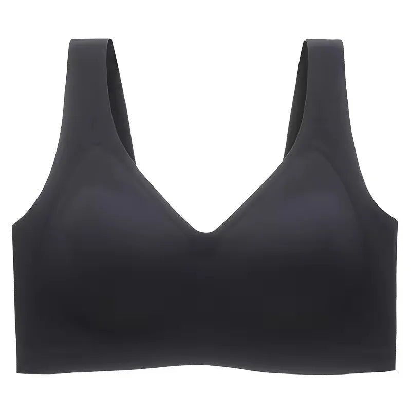 Sexy Female Lingerie Large Size No Trace Beautiful Back Bra Tube Top Underwear Thin Big Breasts Show Small Bras for Women - Clothesfassion.store