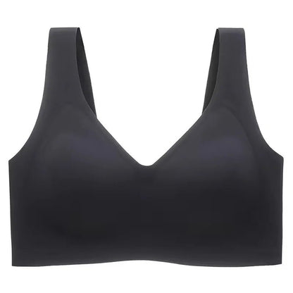 Sexy Female Lingerie Large Size No Trace Beautiful Back Bra Tube Top Underwear Thin Big Breasts Show Small Bras for Women - Clothesfassion.store