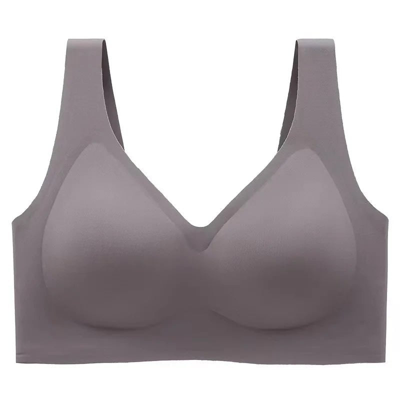 Sexy Female Lingerie Large Size No Trace Beautiful Back Bra Tube Top Underwear Thin Big Breasts Show Small Bras for Women - Clothesfassion.store